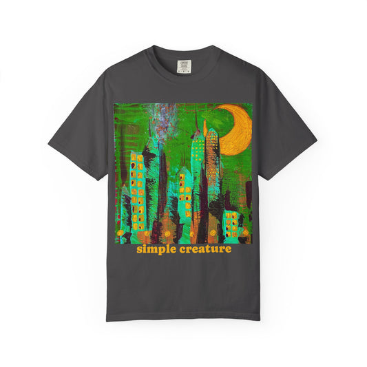 simple creature t-shirt - painting by the artist