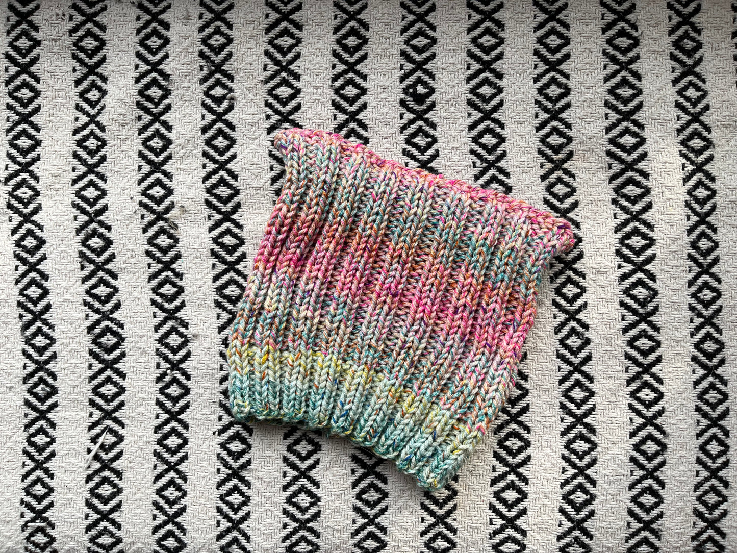 kitty cat striped hat