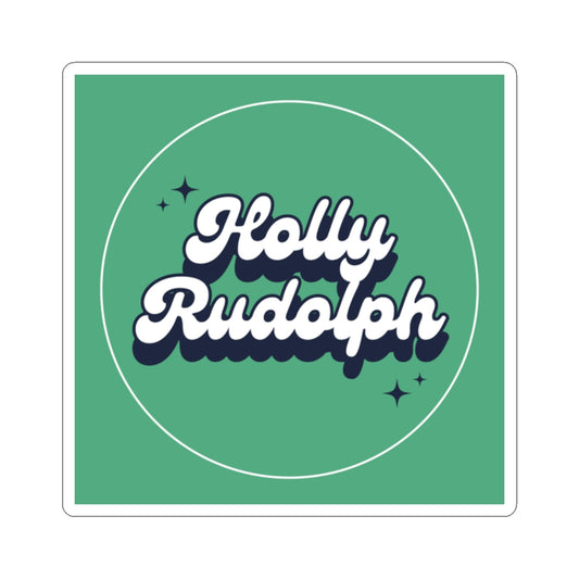 green sticker retro promo