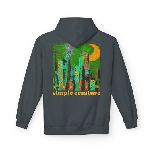 ‘simple creature' hoodie - city at night album art hooded sweatshirt